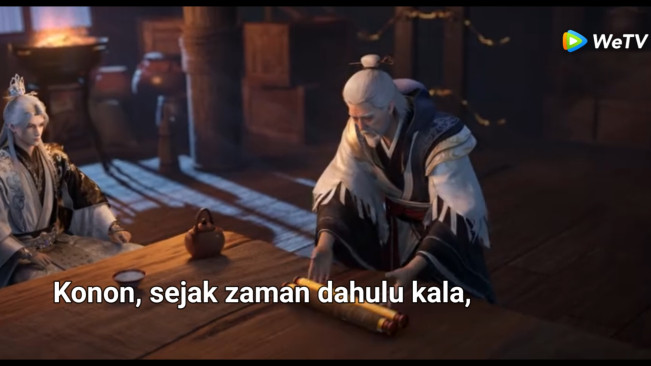 Wang Lin mendengar cerita. [We TV]